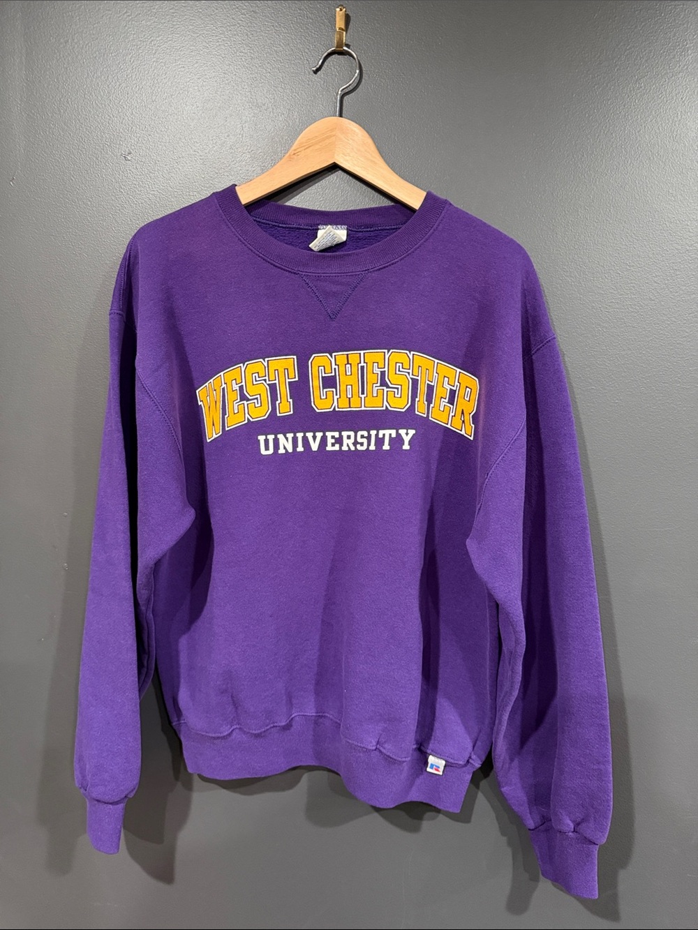 Russell Athletic Purple West Chester University Crewneck Sweatshirt